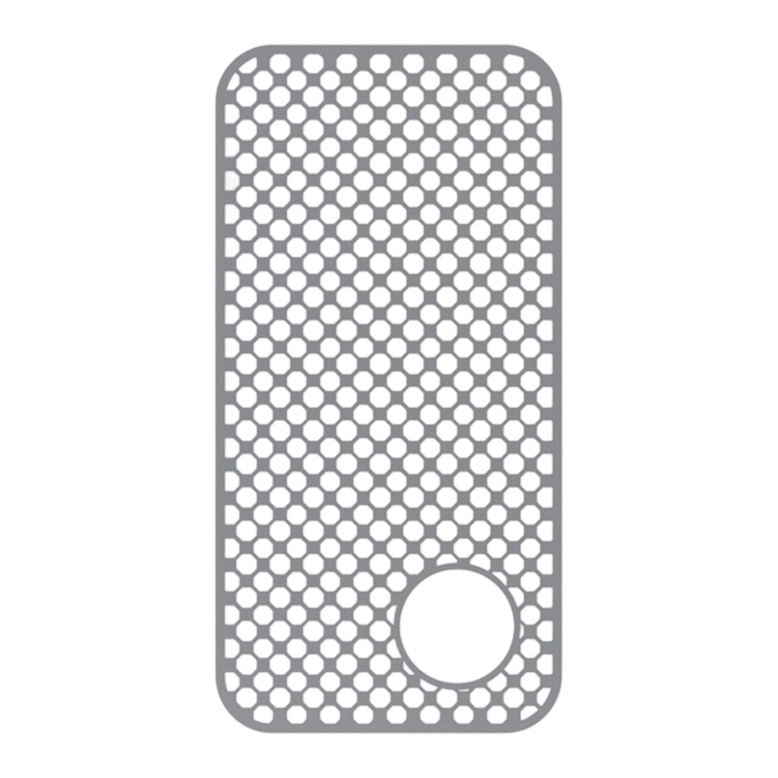 Alfombrillas hexagonales de silicona para fregadero, protector de platos a prueba de arañazos y tapete de drenaje para utensilios de cocina, utensilios de cocina y platos, accesorios esenciales de
