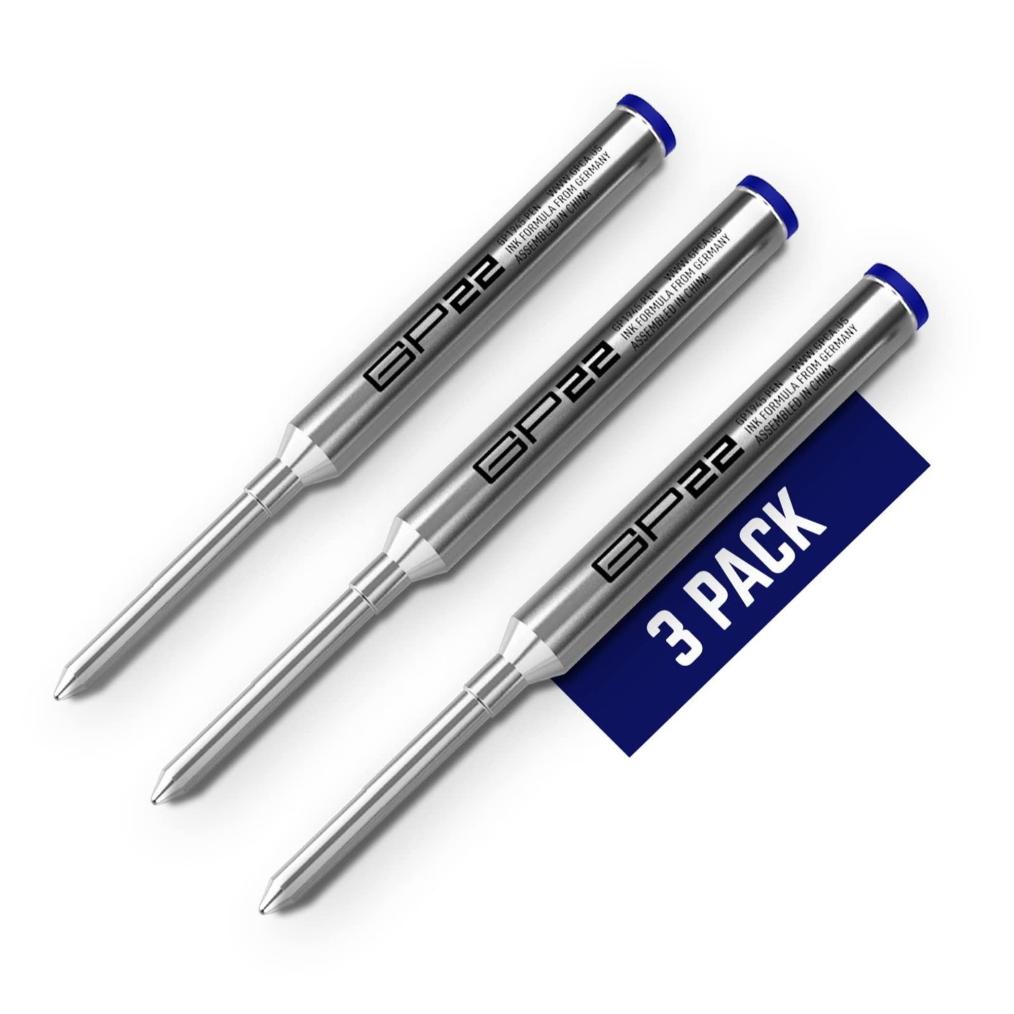 GPCA - GP 1945 Pen Gel Ink Refill GP22 Refill Smooth Writing German Ink Compact Size for Storage.