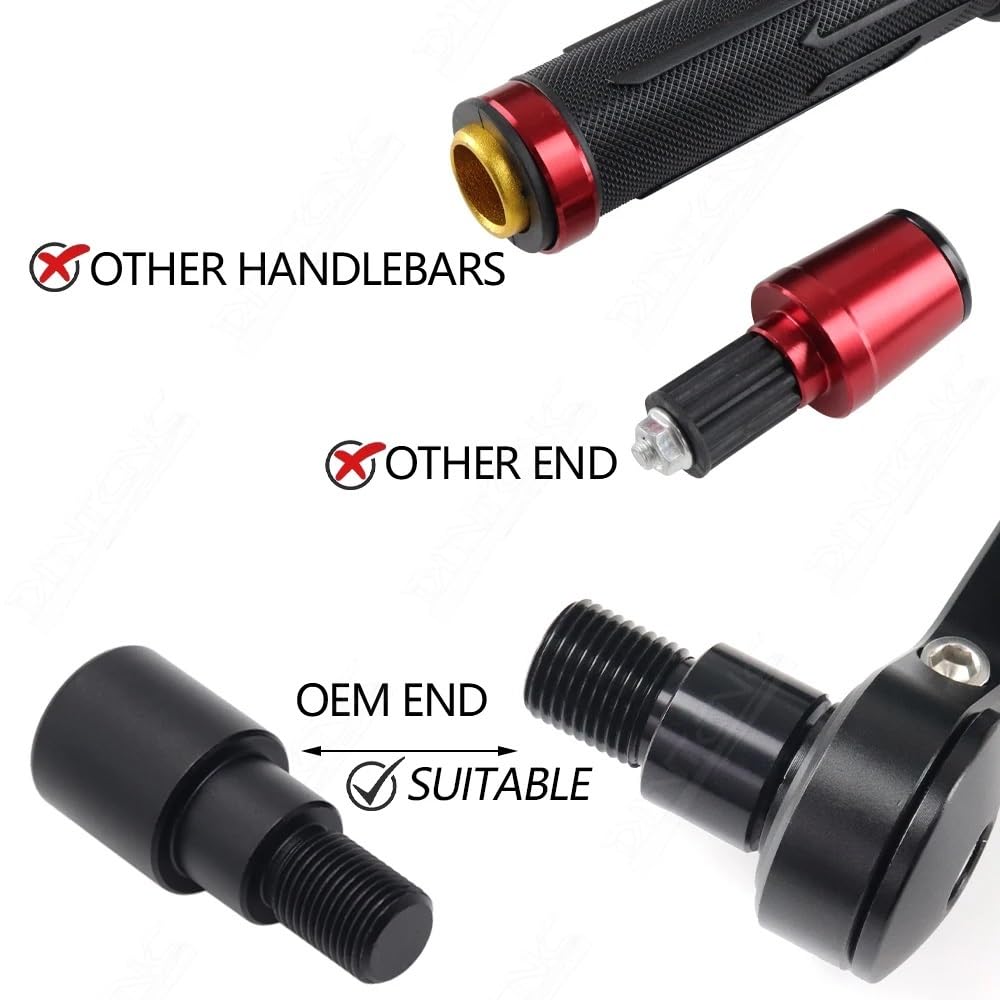 Moto Lusterko końcówkowe kierownicy Motocyklowa k Pasuje Do Yamaha MT07 MT09 MT10 XSR700 XSR900 XSR 700 900 Lewego Prawego Bocznego Końca Kierownicy Lusterka Motocyklowe