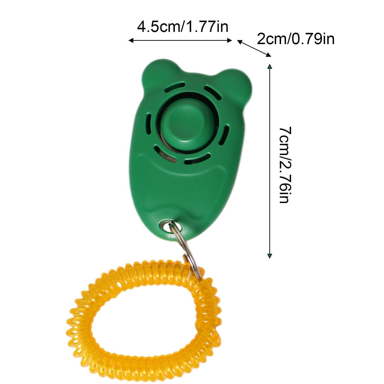 Hundetraining Clicker - Leichter Verhaltenstraining Clicker mit Handschlaufe für Hunde, Katzen, Vögel, Pferde - Haustierbedarf und Verhaltenshilfe