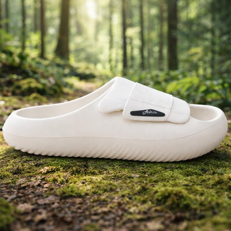 Adroz Men's White Slipper - Image 4