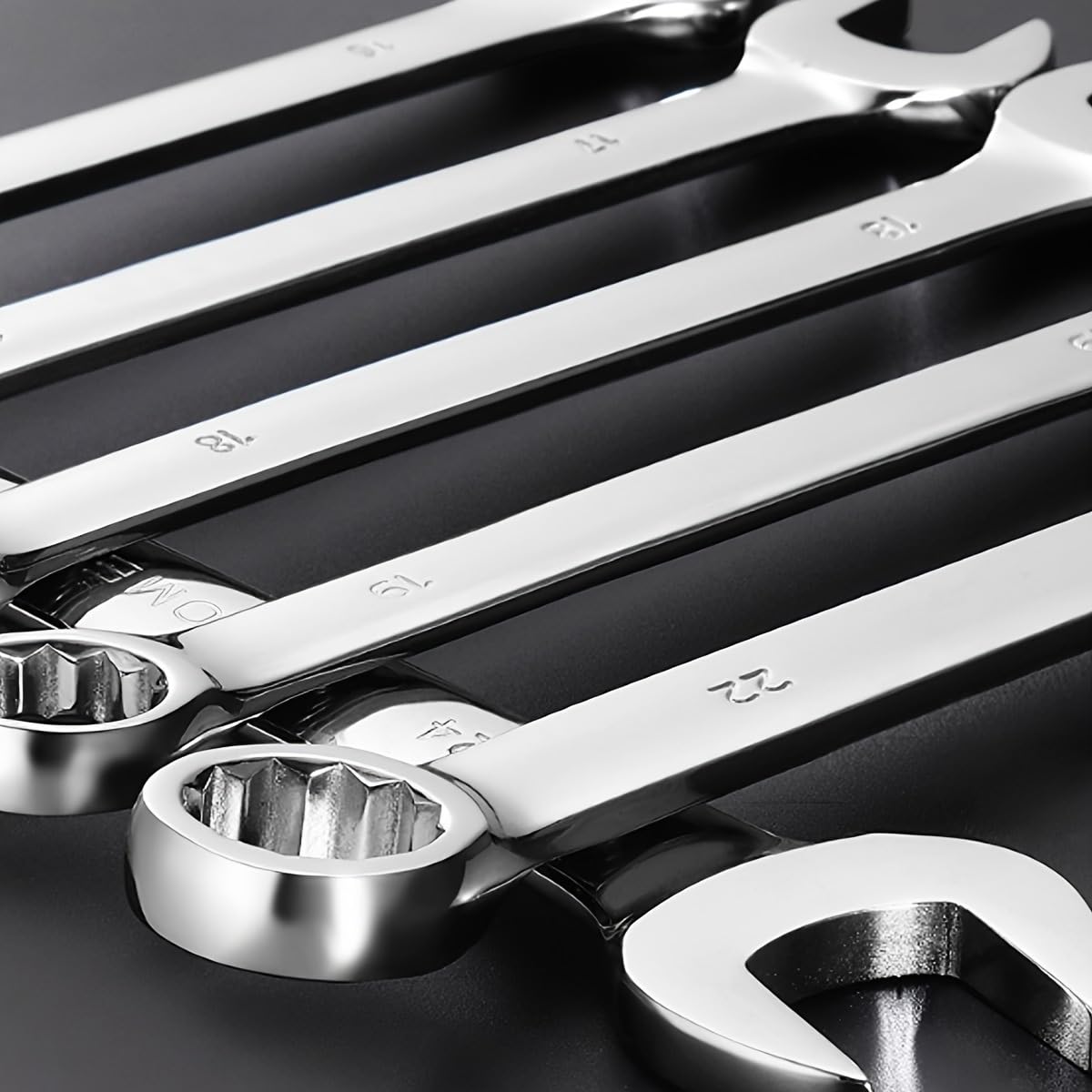 Telescopic Ratchet 14-częściowy zestaw kluczy płasko-oczkowych Dwufunkcyjne klucze mechaniczne o zakresie 8–24 mm, kompaktowe Klucze dynamometryczne