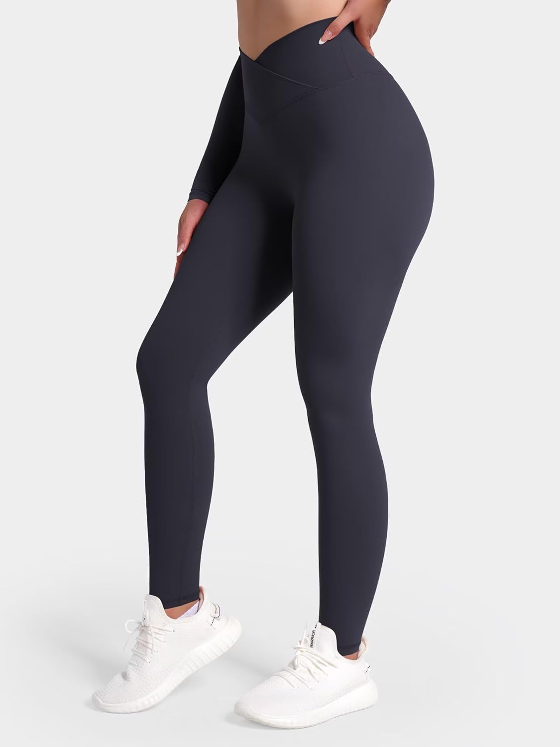 Sunzel Sunlissia Hidden Butt Lifting Scrunch Workout Leggings for Women Crossover High Waist Yoga Pants with Tummy Control - Image 5