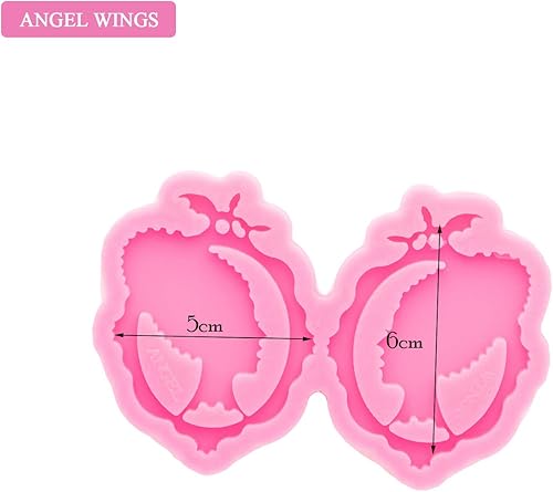 Miniatura 4 de Super brillante hermosa mujer cabeza pendientes moldes DIY pendientes llavero artesanía molde de silicona joyería fabricación de aretes de resina