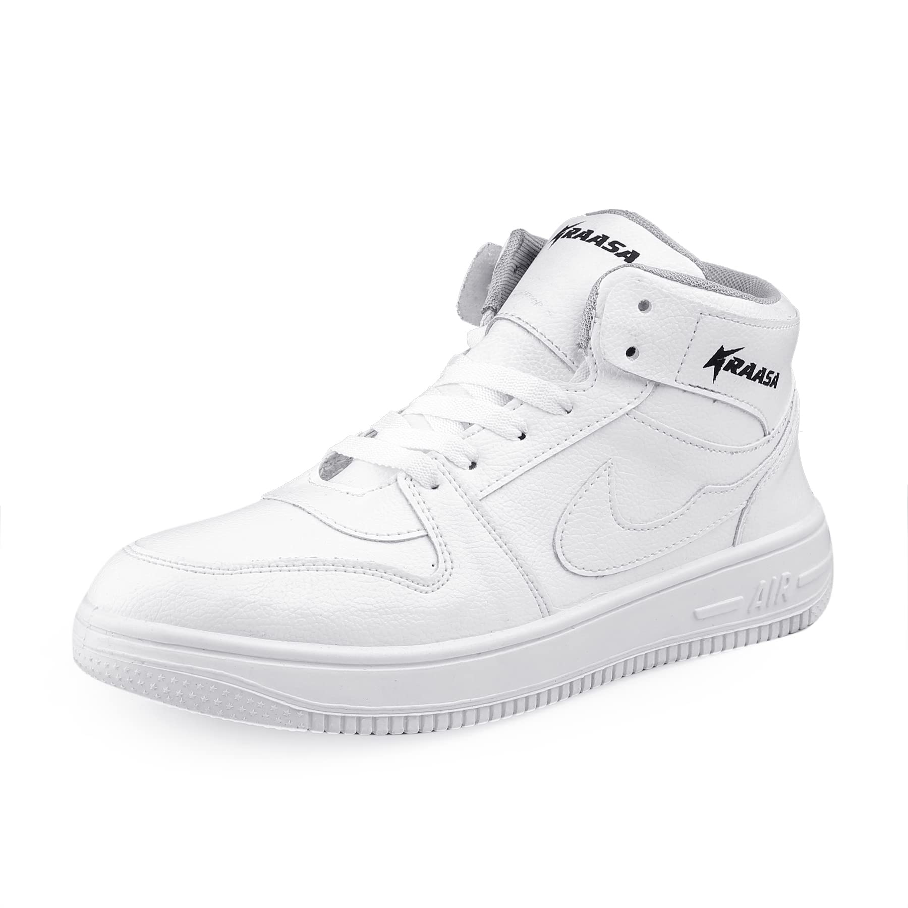 See full amazon price history chart for Kraasa High Tops Casual Lace Up Sneaker,Casual Shoe for Men White UK 9 Kraasa High Tops Casual Lace Up Sneaker,Casual Shoe for Men White UK 9 (B0C61TLCJL) Amazon Price History, Amazon Price Tracker