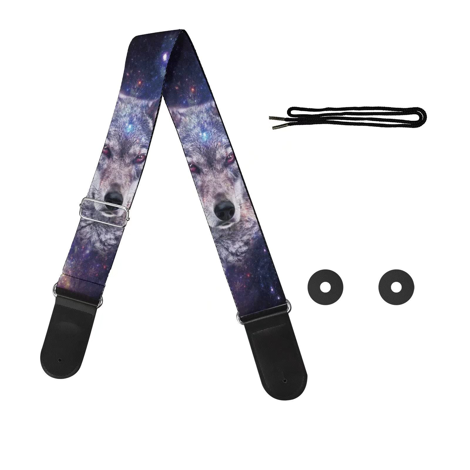 GLENLCWE Guitar Strap for Acoustic&Electric&Bass Guitars, Adjustable Guitar Strap