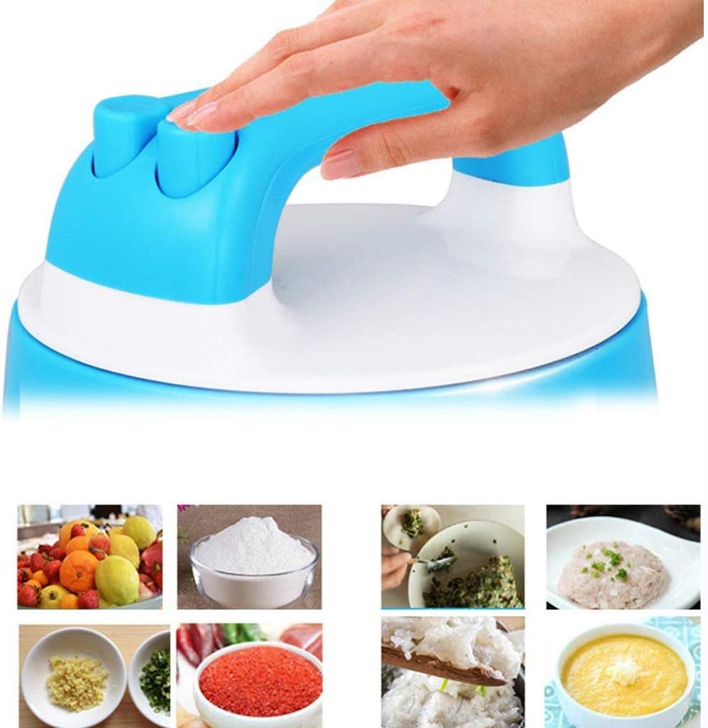 Electric Meat Grinder- Mini Grinder Adjustable Multi-Function Food Processor