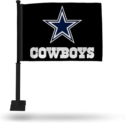 Miniatura 250 de Rico Industries NFL - Bandera de doble cara para automóvil, accesorio para auto B07NHSRDX2