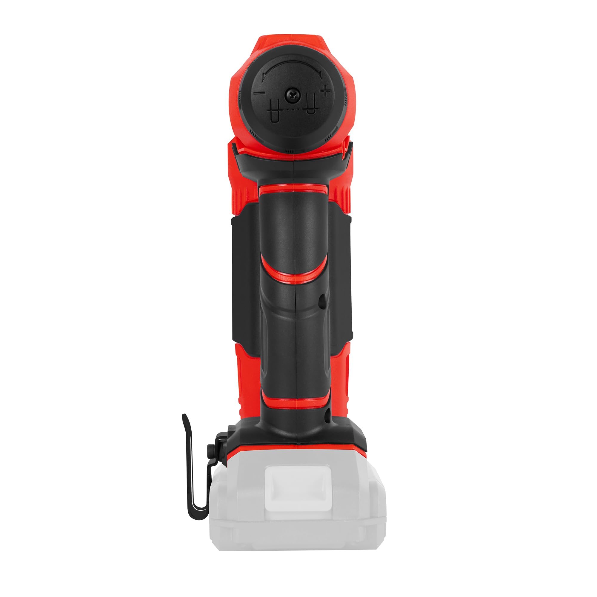 FERM AX-Power Agrafeuse sans fil 20 V - Capacité : 30 coups/min - Chargeur pour 100 agrafes - Pour clous et agrafes - Lampe de travail LED - Poignée souple - Sans batterie ni chargeur