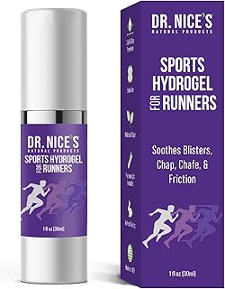 Dr. Nice's Sports Hydrogel - For Runners | Soothes Blister & Chafe |All-natural | Designed for Runners and Athletes | Hydrogel for a Comfortable Running Experience (30ml)
