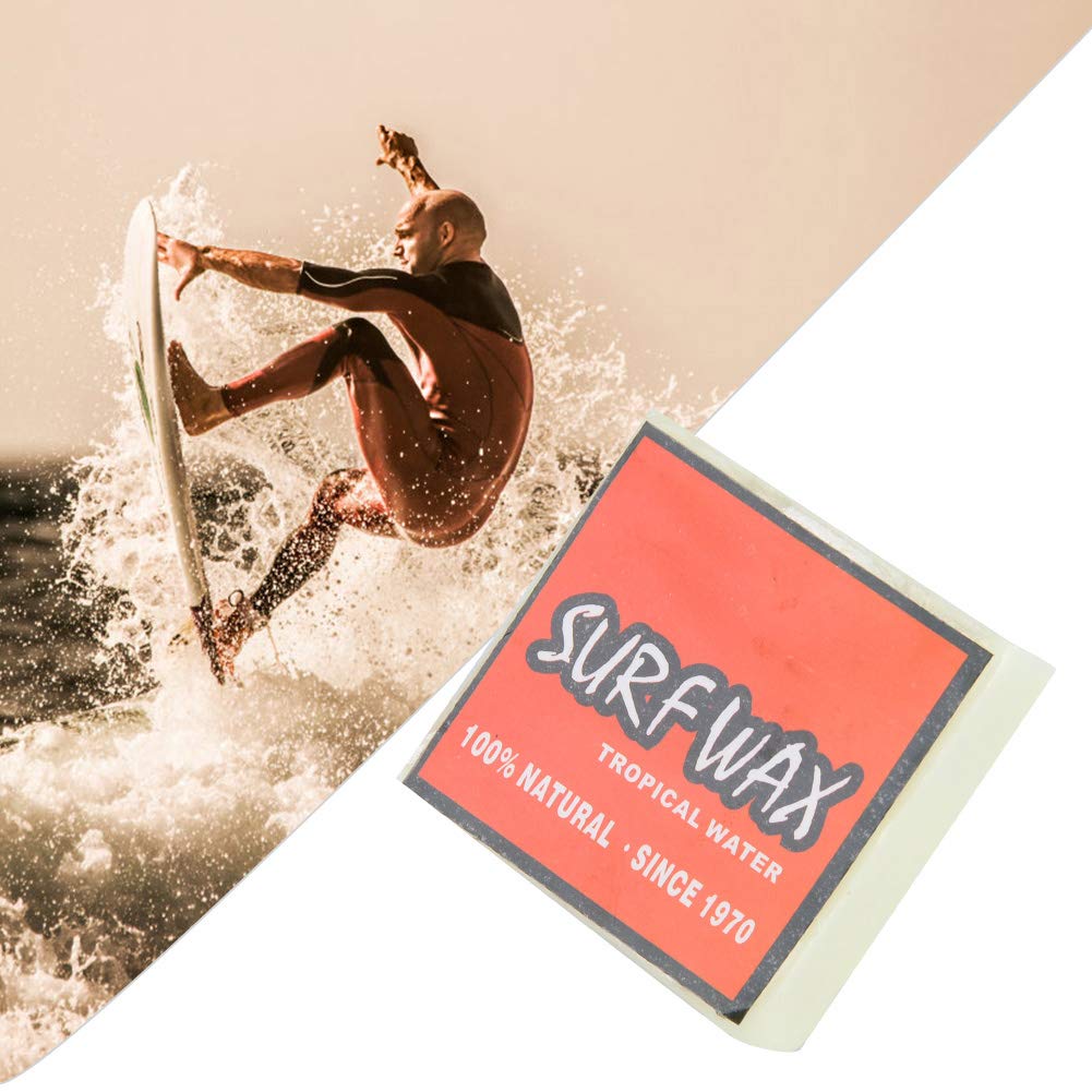 CHICIRIS Surf Wax Water Surf Wax Surf Wax, Premium Surfboard Wax Water Surf Wax for Ultimate Grip and Performance Surfing Accessory Wax