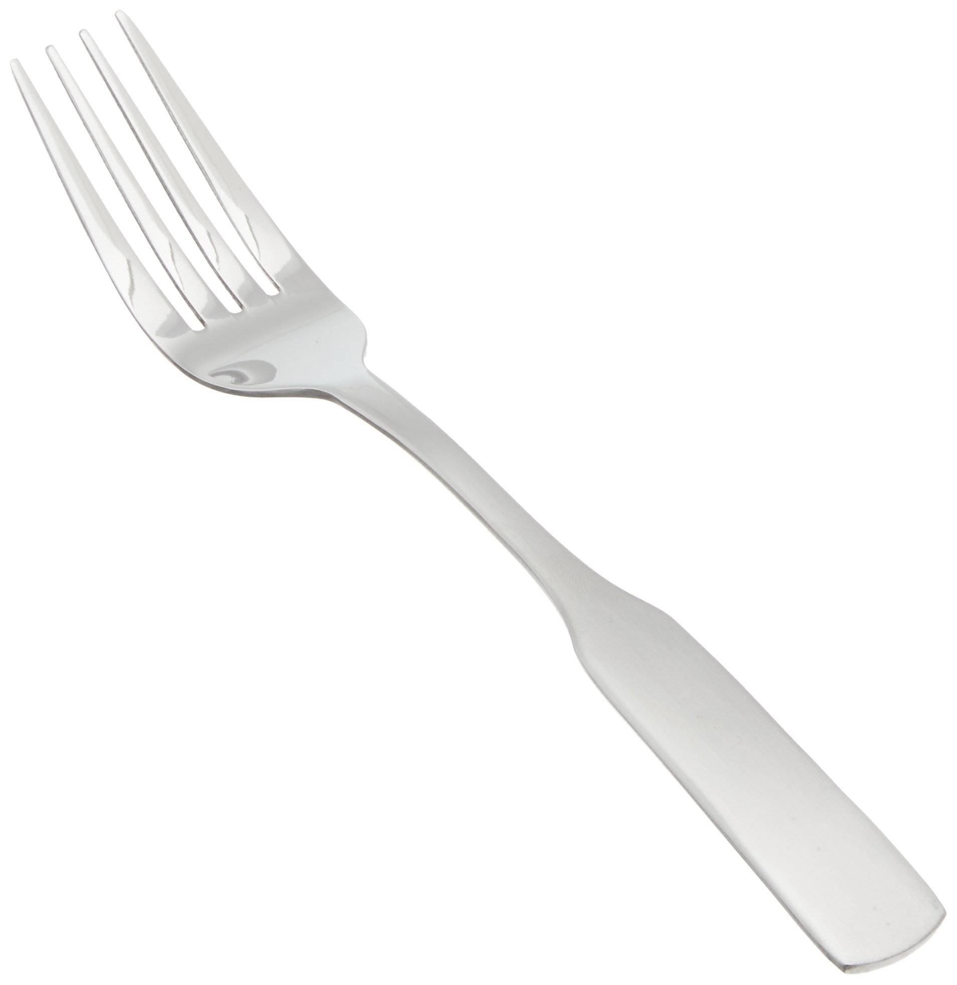 Winco 12-Piece Winston Dinner Fork Set, 18-0 Stainless Steel, Silver