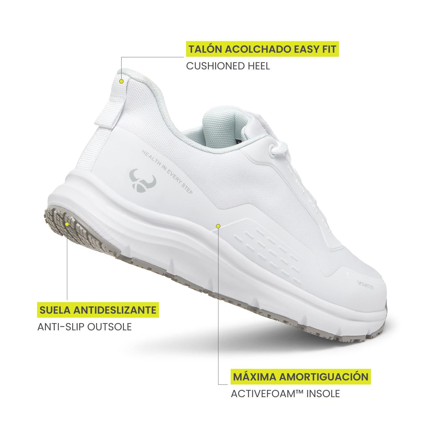 Suecos Asgard Zapatillas de Trabajo Mujer y Hombre, Zapatos Antideslizantes Unisex, Resistentes a Aceites y al Agua, Calzado Laboral Ultraligero, Amortiguación ETPU, EN ISO 20347