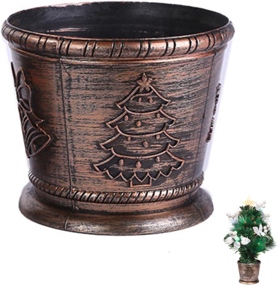 Xmas Tree Stand Base Plastic Bucket Decorative Christmas Tree Fixing Base