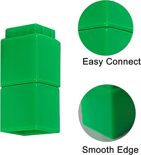 Math Manipulatives Counting Cubes, Educational Number Blocks, Classroom Toys Kindergarten Learning Materials Homeschool Supplies,Set of 100 Math Cubes for Kids Ages 3+