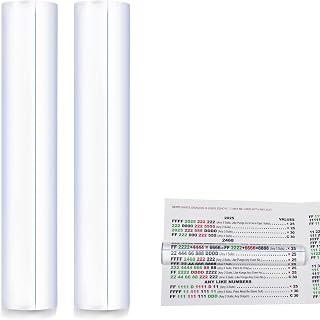 Novalune 2PCS Mahjong Magnified Line Finder,Magnified Finder for NMJL Card with Guiding Line,Easy View Mahjong Card Alignment Tool for Family Party Game，Transparent Acrylic Guide Ruler