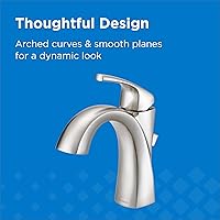 Vista 3 de Gerber D225018BN - Grifo de lavabo, níquel cepillado