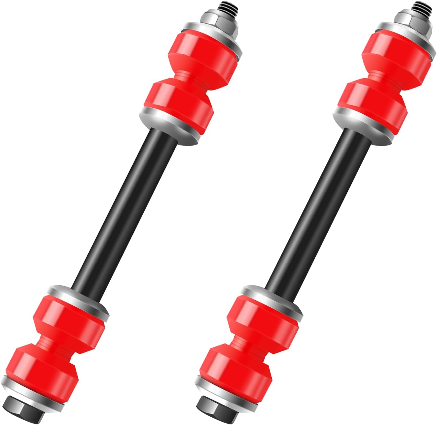 Front Sway Bar Links Compatible with Chevy Silverado 1500 Avalanche Suburban Tahoe 2004-2019, for GMC Sierra 1500 Yukon 2004-2018, for Cadillac Escalade 2004-2019 Replaces K700432 K700538
