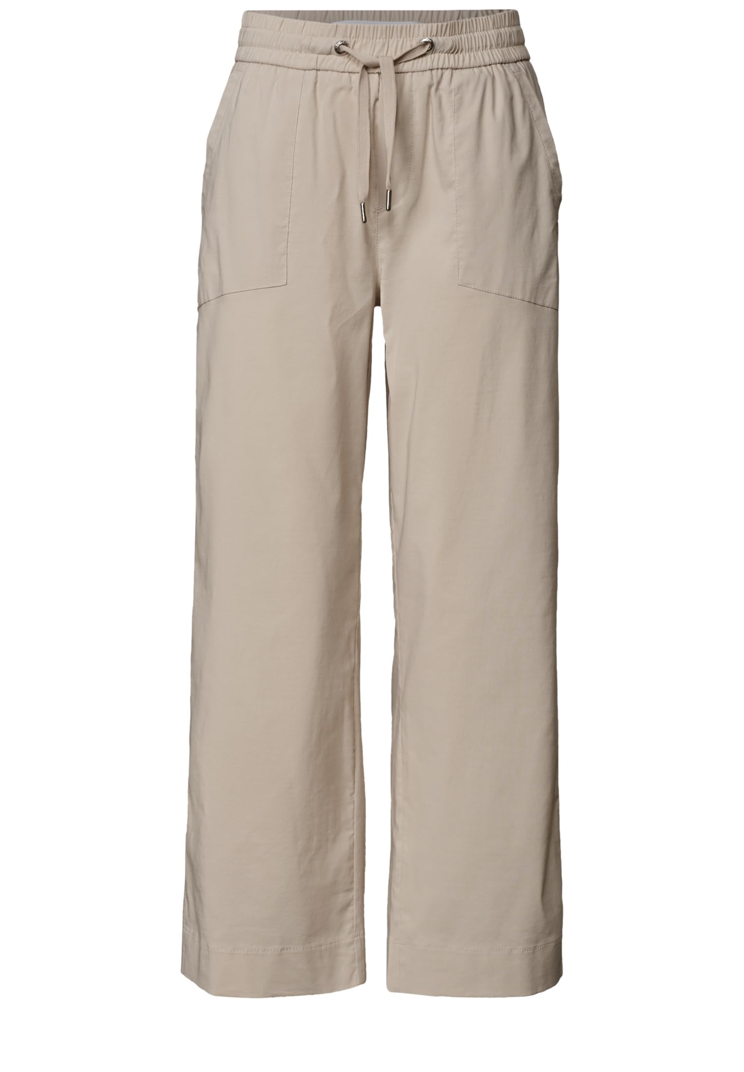 Street One Damen Straight Leg Hose mit Turn-Up-Detail 3817870