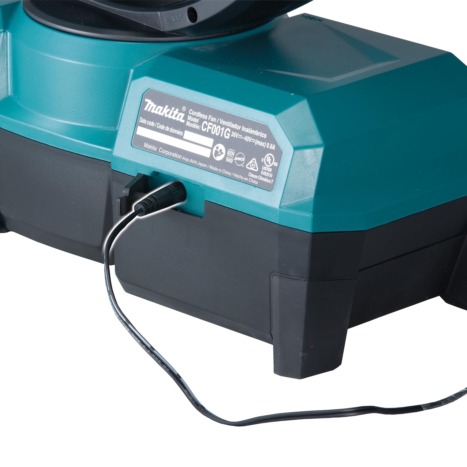 Ventilateur 40 V max Li-Ion XGT MAKITA - Sans batterie - CF001GZ
