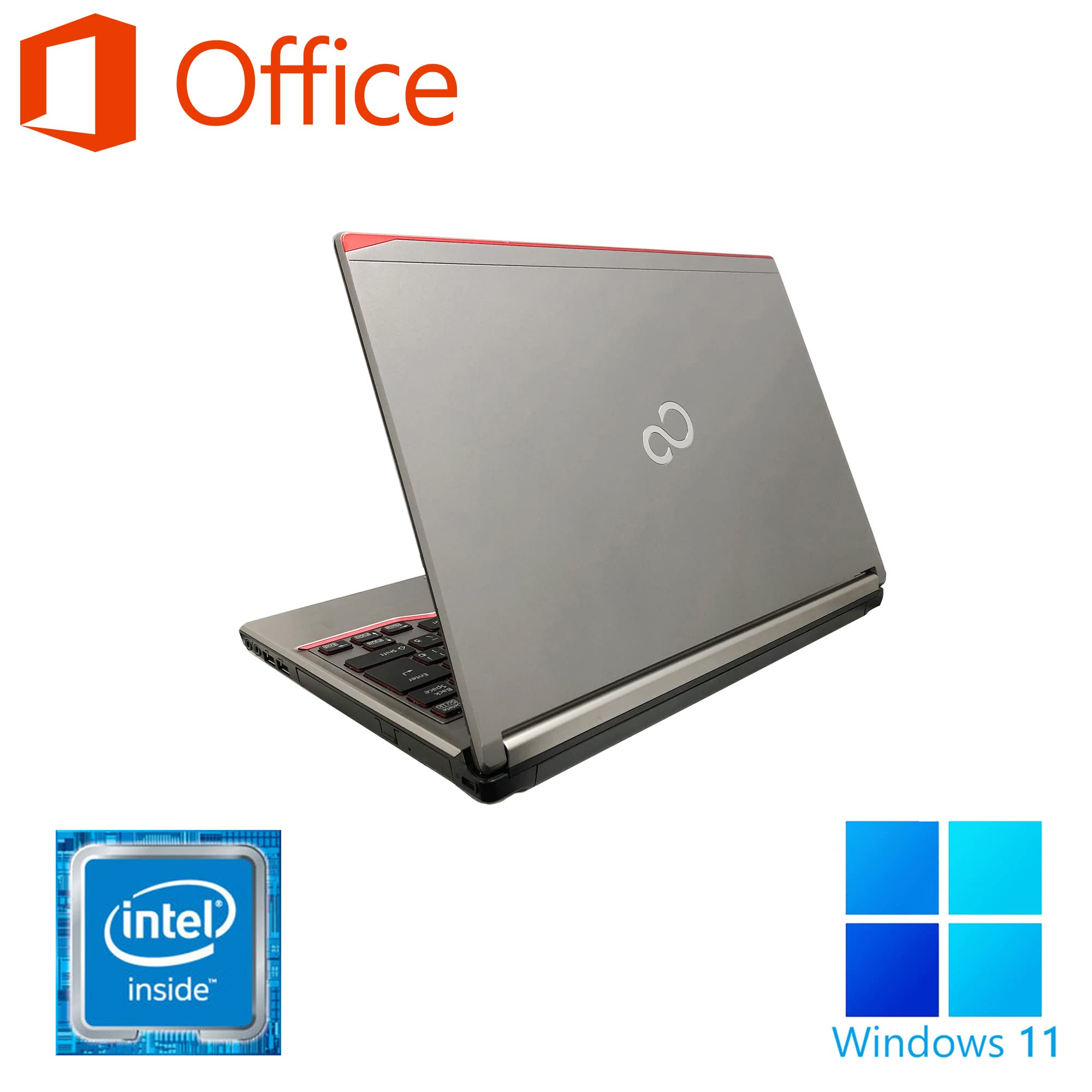 使いやすさ抜群！ 新型Windows11 ノートパソコン 富士通 大容量！ Amazon.co.jp: 【整備済み品】富士通 ノートPC E736 / 13.3型