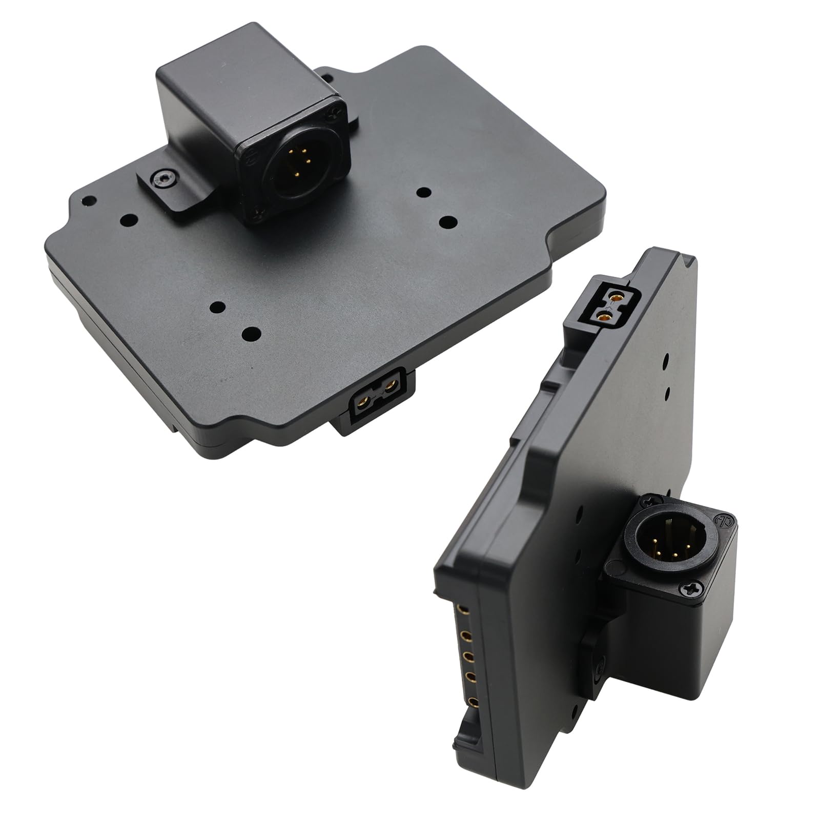 HangTon XLR 4-Pin Maschio a V-Mount Piastra V-Lock Alimentazione per Steadicam Stabilizzatore Slitta a ARRI Alexa Mini LF RED Komodo V-Raptor Sony Camera, D-Tap, 12V 24V