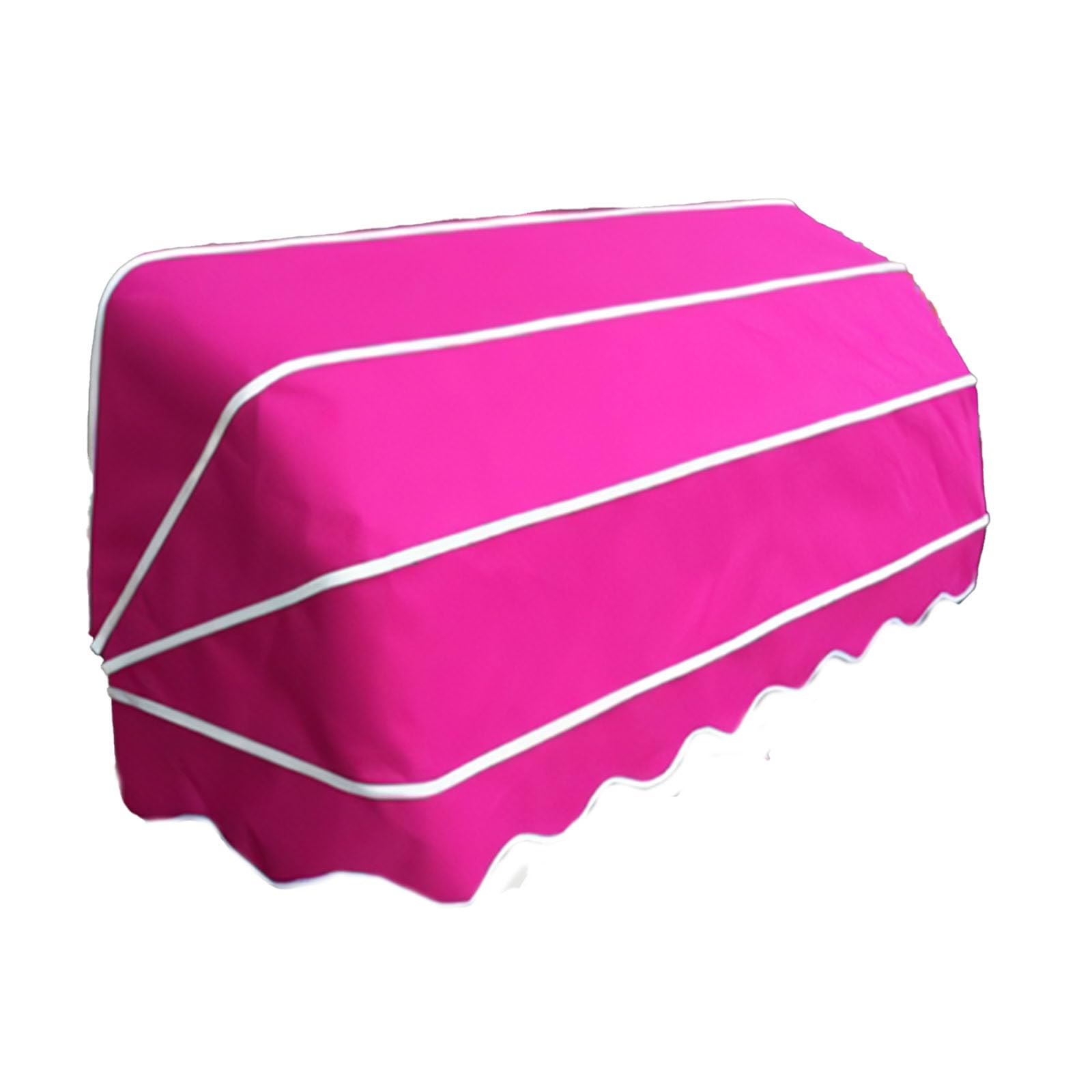 GJZQDKX Foldable French Curved Retractable Awning for Patio Balcony and Terrace Waterproof Polyester Canopy for Home and Cafe with Rain and Snow Protection