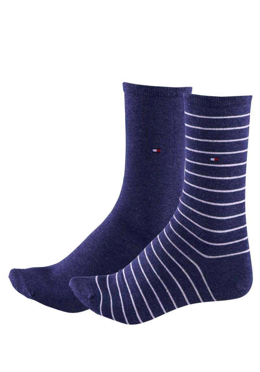 Tommy Hilfiger Womens CLSSC SOCK, Jeans, 3-5 UK