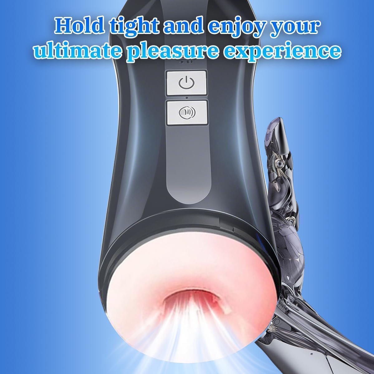 Male Self Masterburbatar Vibrate Stroking with Suction Cup Pussycats Pocket Silent Adult Toy, Automatic Strokertate Mens Sleeve Pussy Pocket Underwear Blowjobob Masturebor for Men 2nt499 image 2