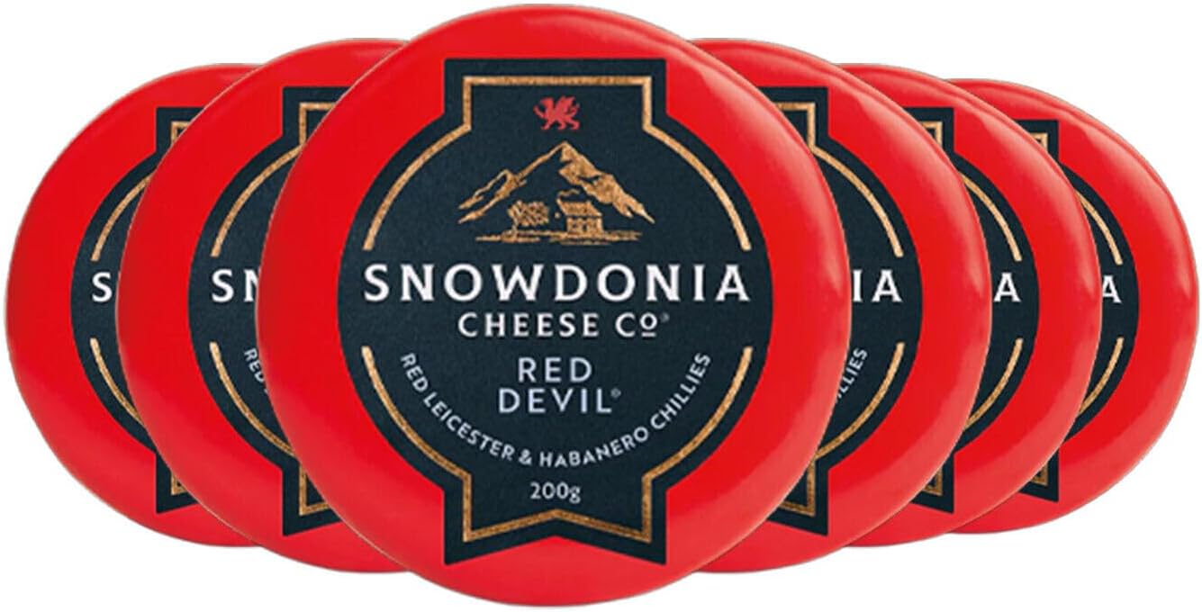 Snowdonia Red Devil x 6 200g Cheese Truckles