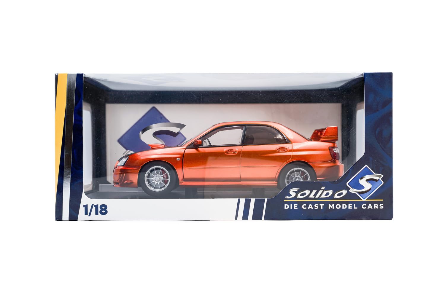 Solido Subaru Impreza Modellauto 1:18 Rallye Modell Orange