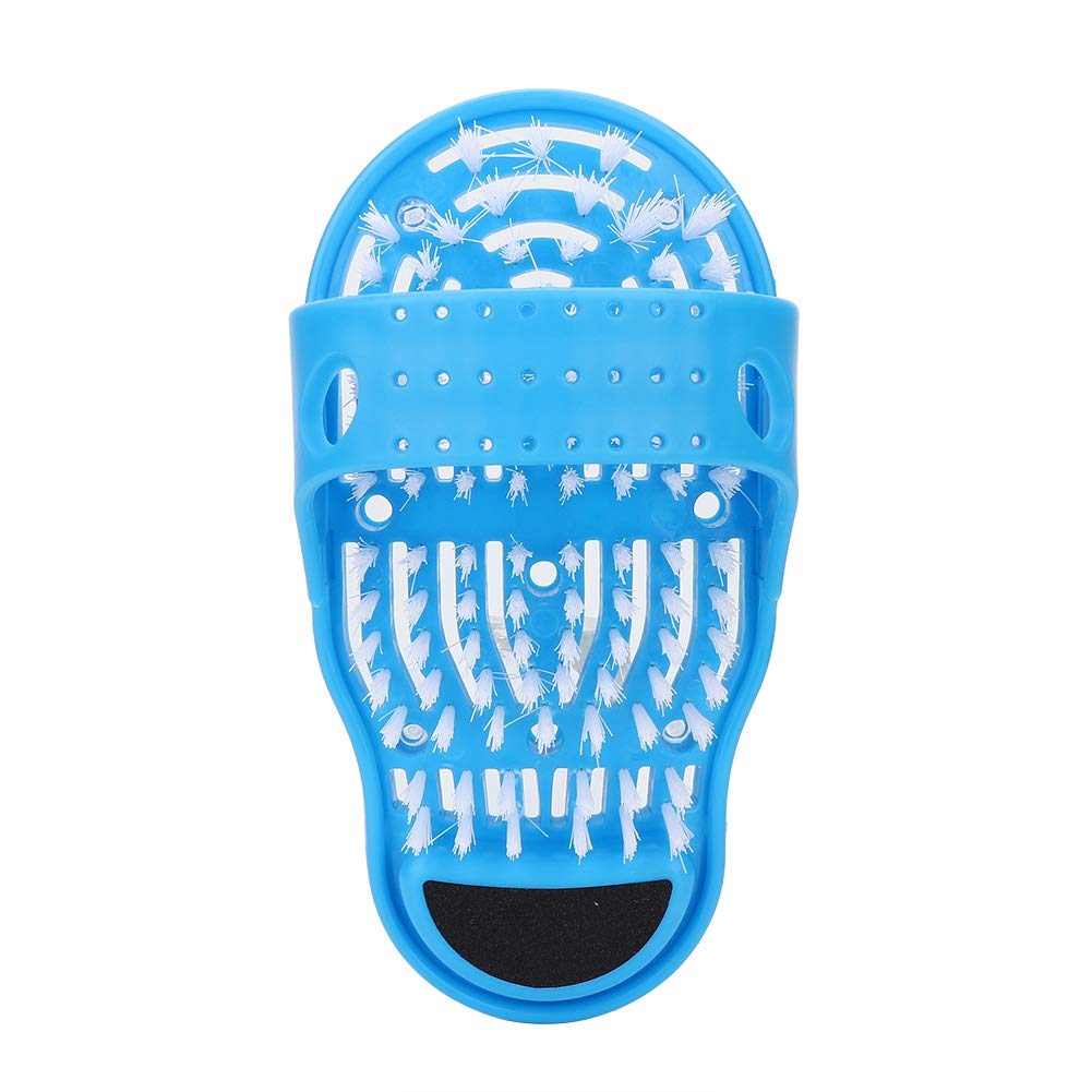 Zapatilla Limpiadora de Pies Simple, Zapatilla para Fregar los Pies de la Ducha con Base de Ventosa, Cepillo para Lavar los Pies de la Ducha, Zapatilla de Baño, Zapatilla Masajeadora Exfoliante