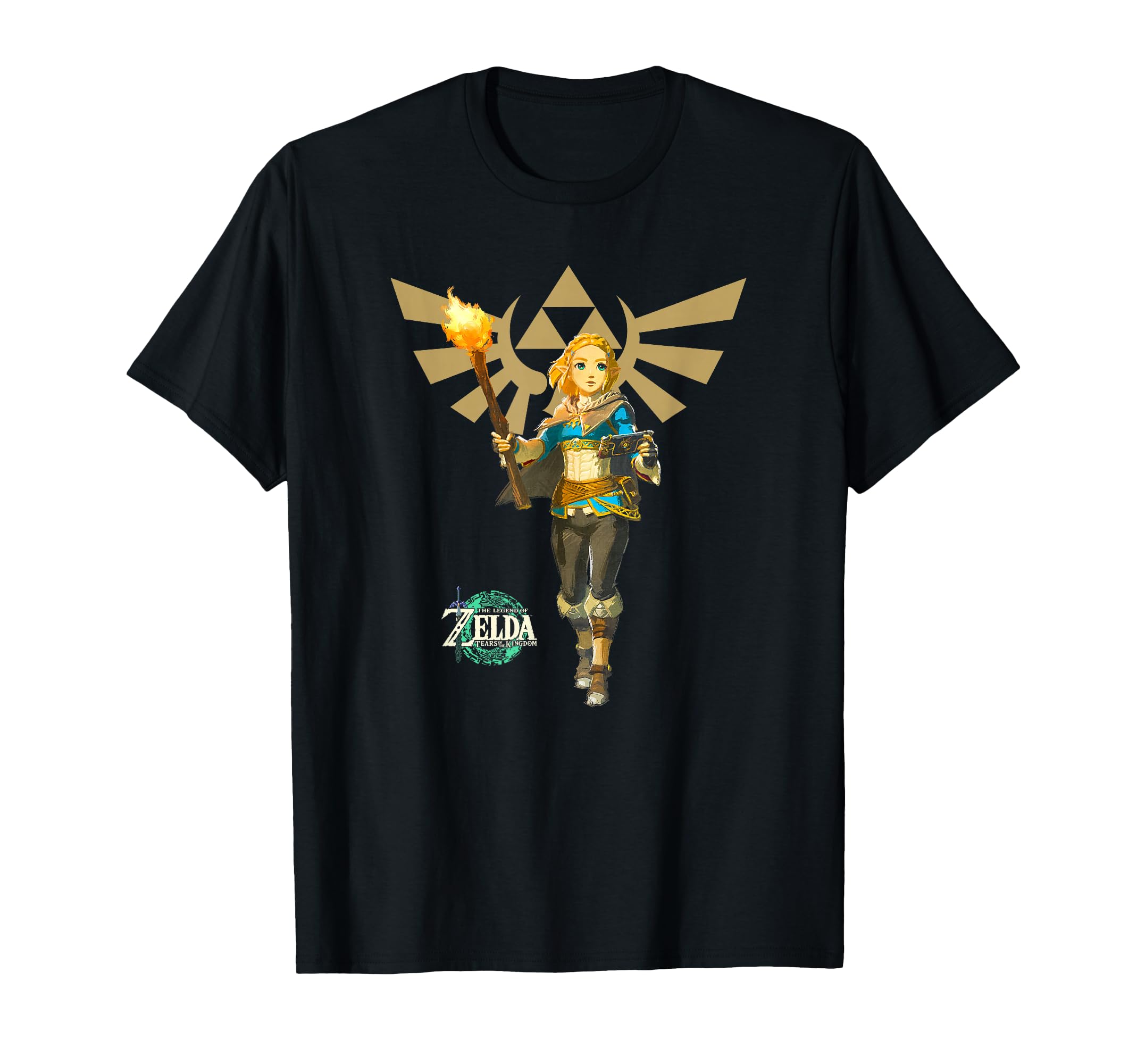 The Legend of Zelda Tears Of The Kingdom Zelda Exploring T-Shirt