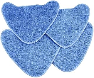 SurePromise Pack of 4 Steam Mop Pads Microfiber Cleaning Cloth Replacement Pad Compatible for Vax S86-sf-cc Steam Fresh Combi Classic