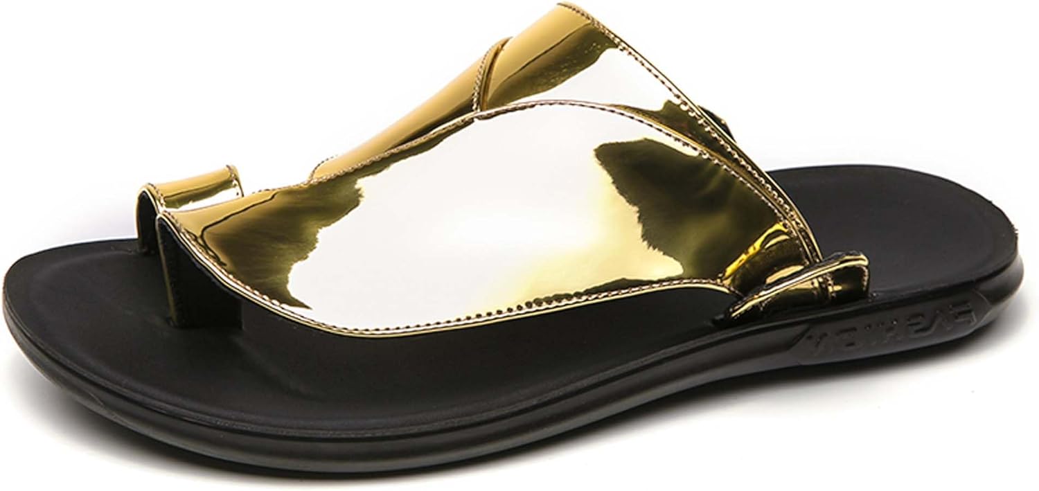 Men's Sandals Summer Clip Toe Flip Flops Indoor Outdoor