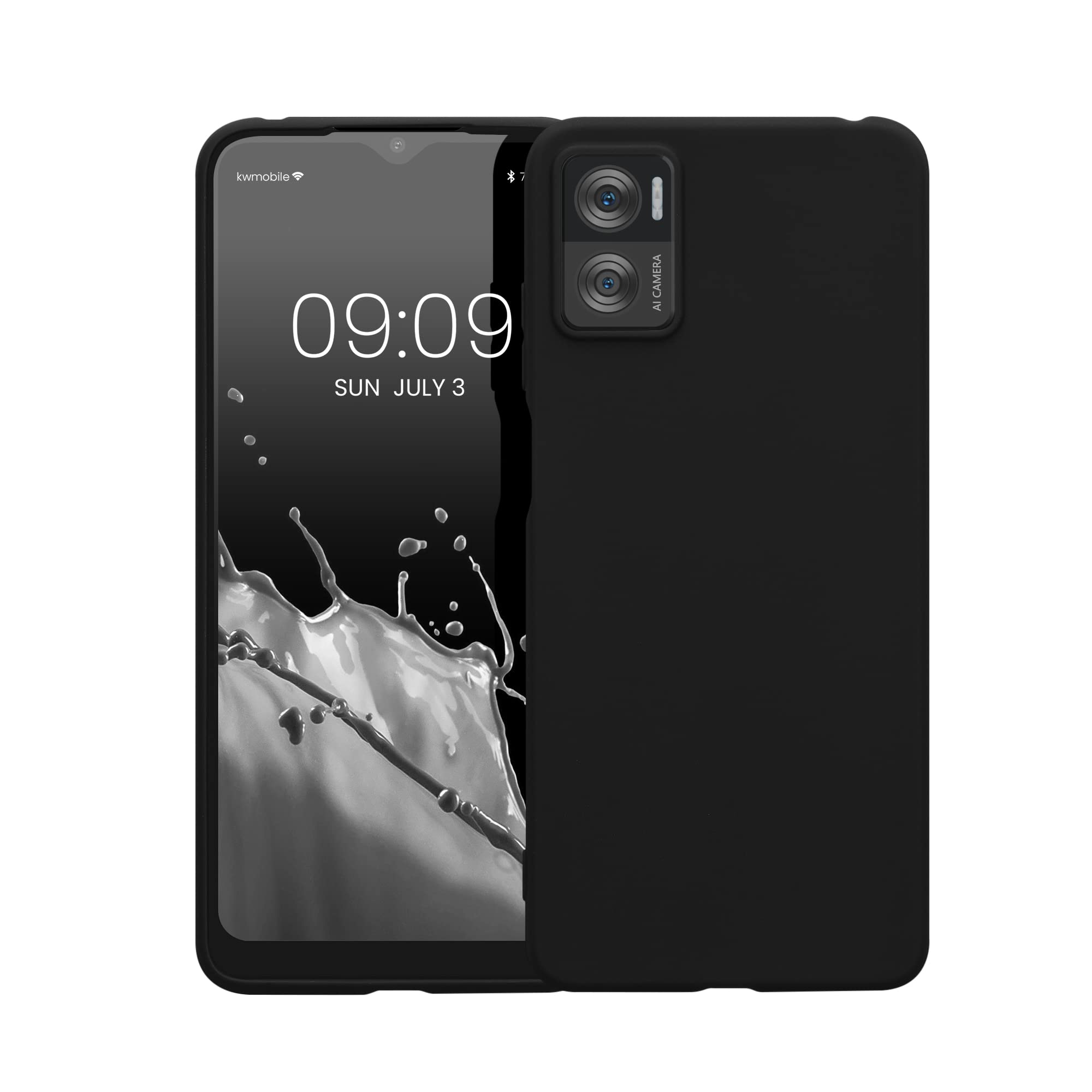 Funda Para Motorola E22 Y E22i Uso Rudo Con Anillo Azul E22i | Meses