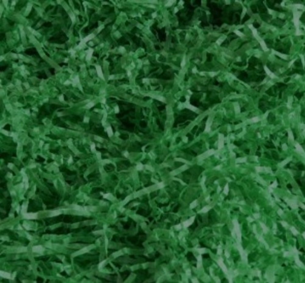 Dark Green 1000g Grams - 1KG Luxury Extra Soft Shredded Tissue Paper Hamper/Gift Packaging Filler - Acid Free
