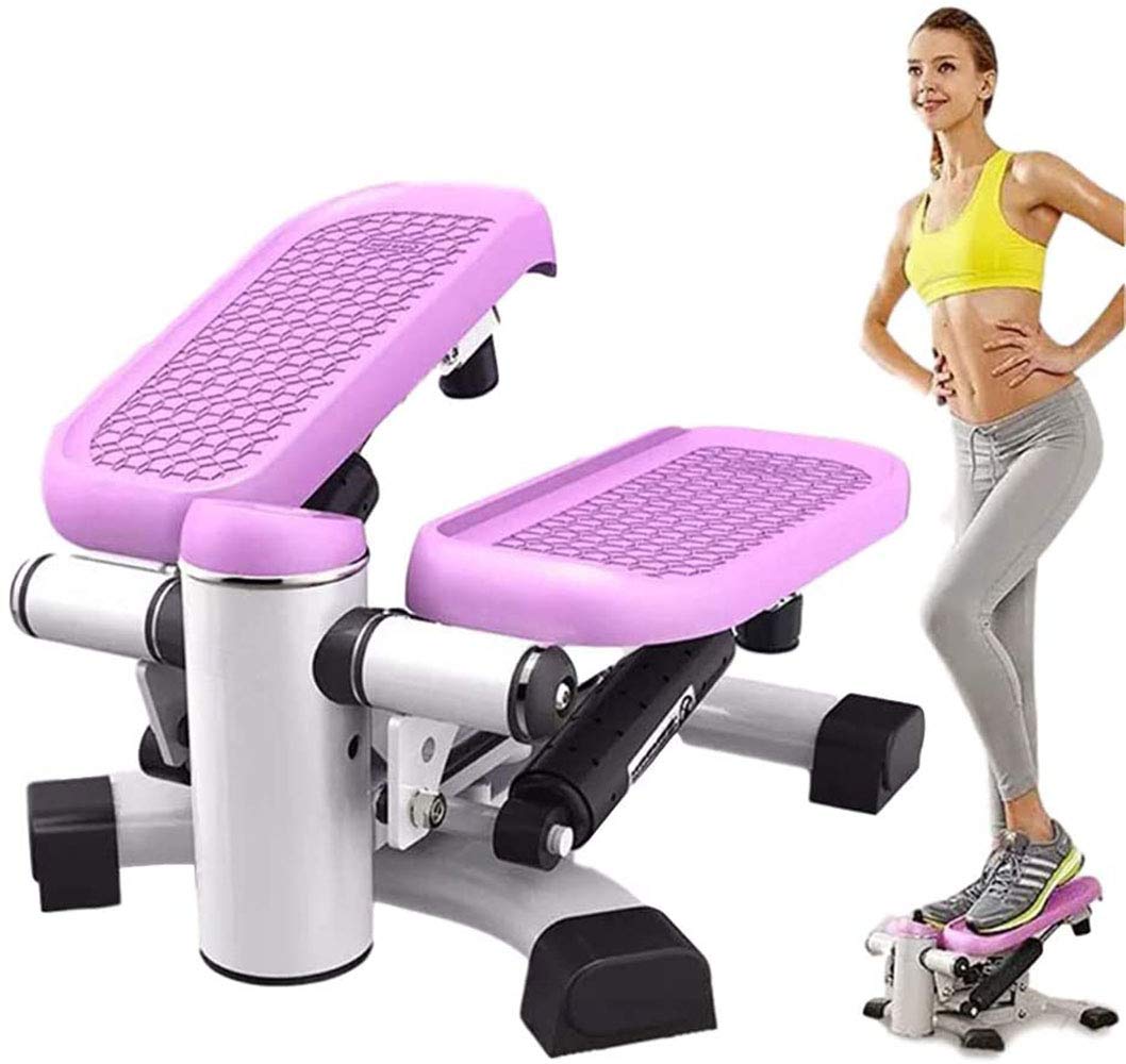 SaryEdge Small Home Stepper with LCD Display, Mute No Installation Required All-Round Exercise Body Shaping Sports Equipment Beautiful Scenery,Purple,Purple,Purple