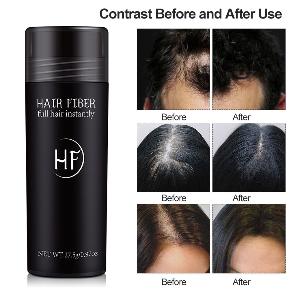 Hair Building Fibers, Hair Fibres for Thinning Hair Hair Loss Concealer Fiber, Hair Building Fibres & Hair Fibers - Image 3