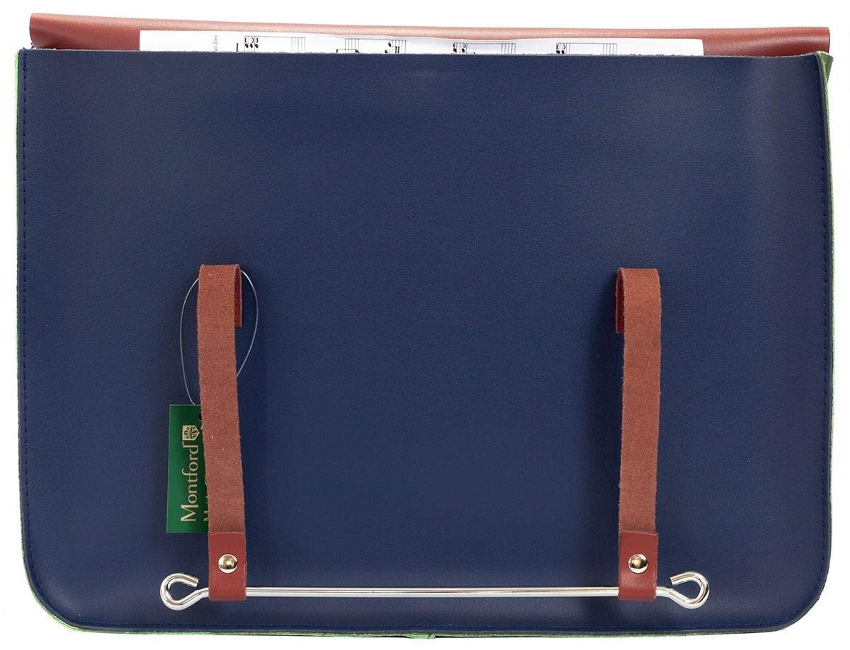 Montford MFC1MC Leather Music Carry Case - Multi Colour, Multi-colour, A4 - Image 4