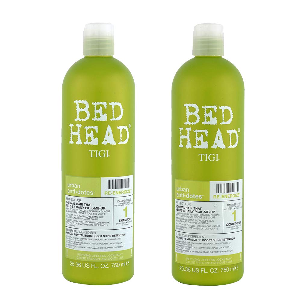 Bed Head Tween Re Energize Shampoo + Conditioner 750 ml