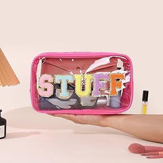 Bolsa de cosméticos transparente, bolsa de ma...