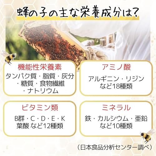 クマガエ薬品 蜂の子サプリ 90粒