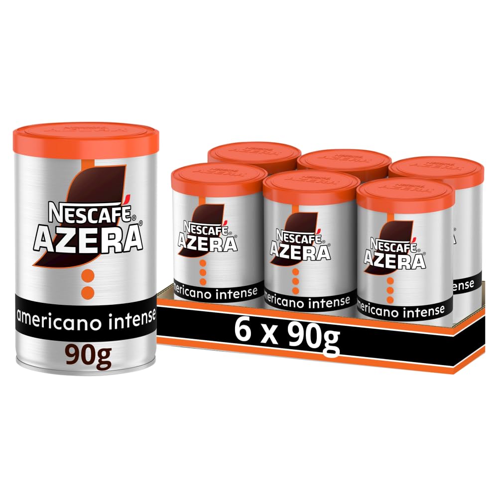 NESCAFÉ Azera Americano Intense Instant-Kaffee, 90 g, 6 Stück