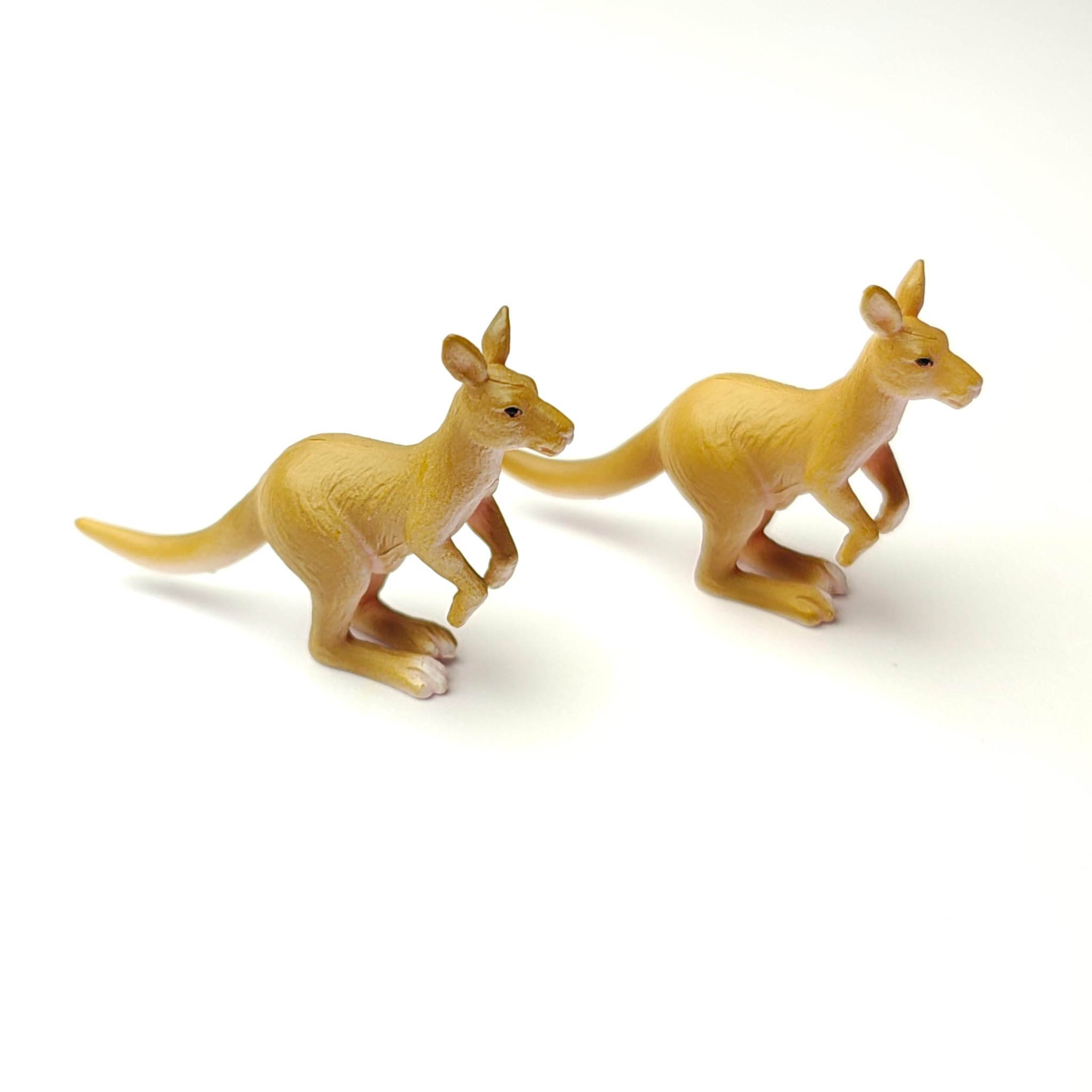 Miniature Kangaroo Set for Dollhouse | Kangaroo & Joey Animal Figurines | Dollhouse Wildlife Decor | Miniature Collectible Accessories-image-5