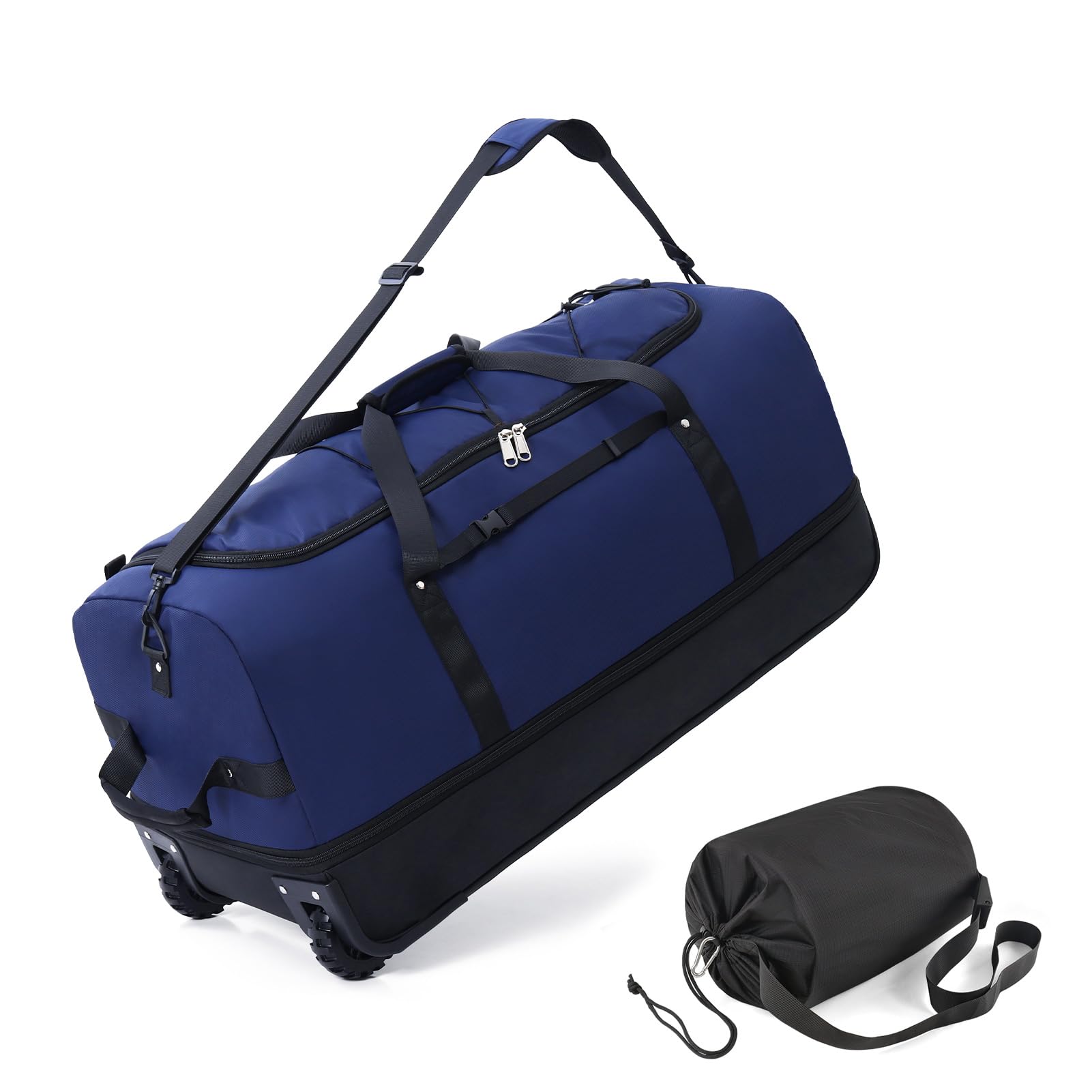 Gym Bag Gonex Rolling Duffle Bag With Wheels, 110L Travel Wheeled