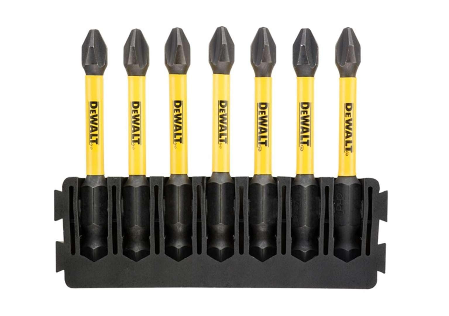 DeWalt DT70817-QZ Screwdriver Bit Set PH2 7-Piece Extreme FlexTorq In OVP