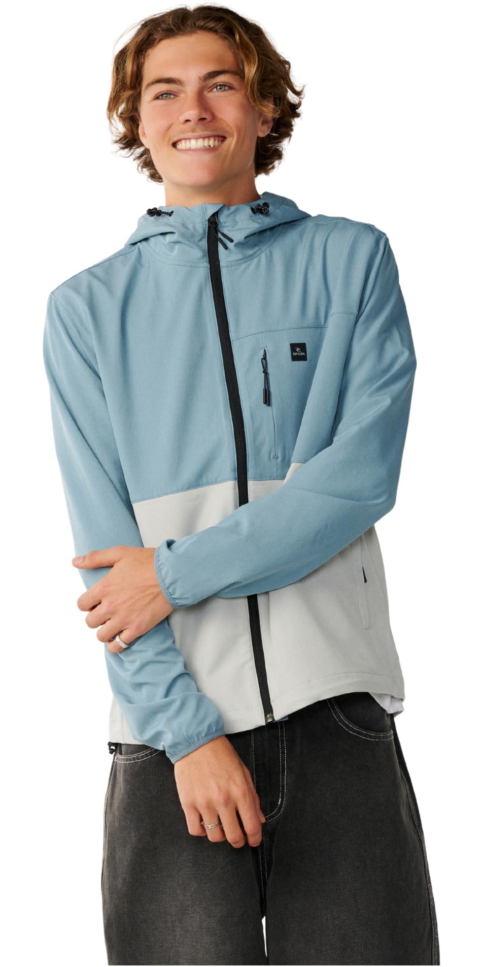 RIP CURL 2026 Uomo Elite Serie Anti-Zip Thru CJKAX9 - Citadel Blue