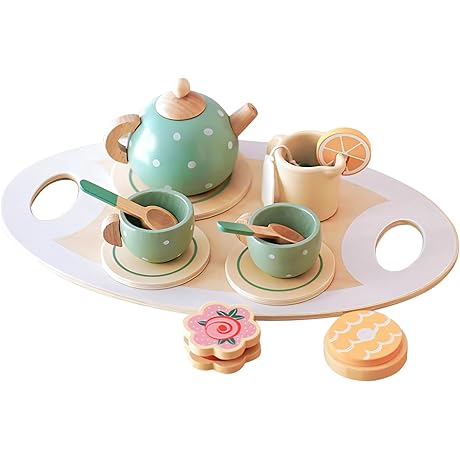 Wooden Tea Party Toys for Girls