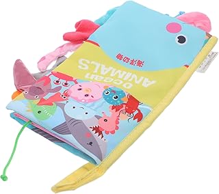 ibasenice Livro De Pano De Cauda Livros Infantis Livros De Avião Para Crianças Brinquedos De Bebê Para Viagens De Avião Livro De Pano Mais Macio Toque E Sinta Livros De Pano Presente De